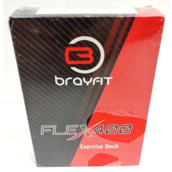 Brayfit Flex 400 Exercise Deck Cards Illustration for Fusion Flex Home Equipment - Picture 2 of 5